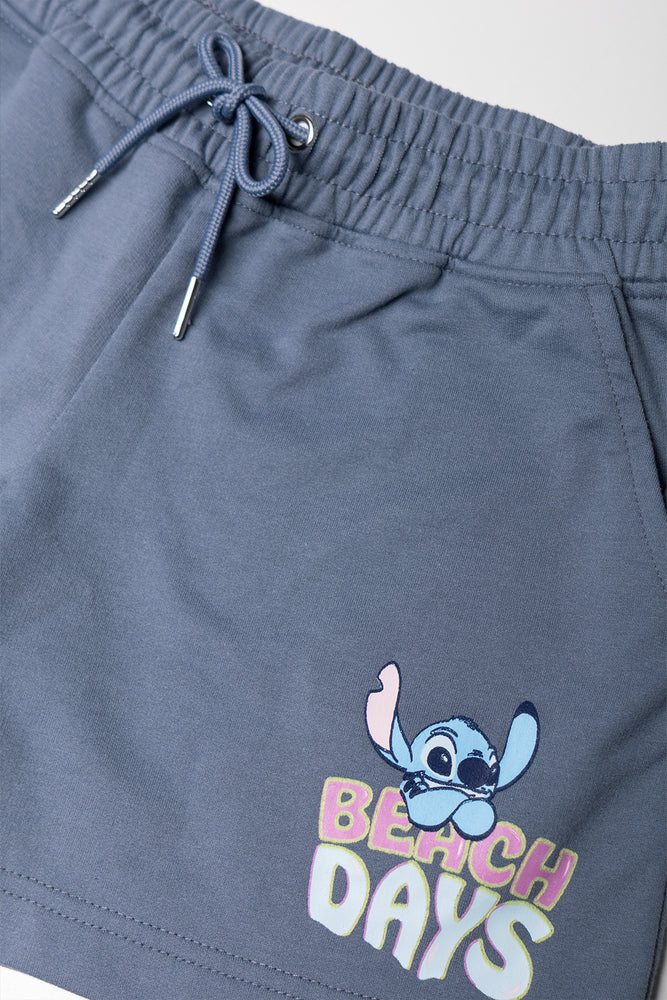 Stitch Shorts Grey
