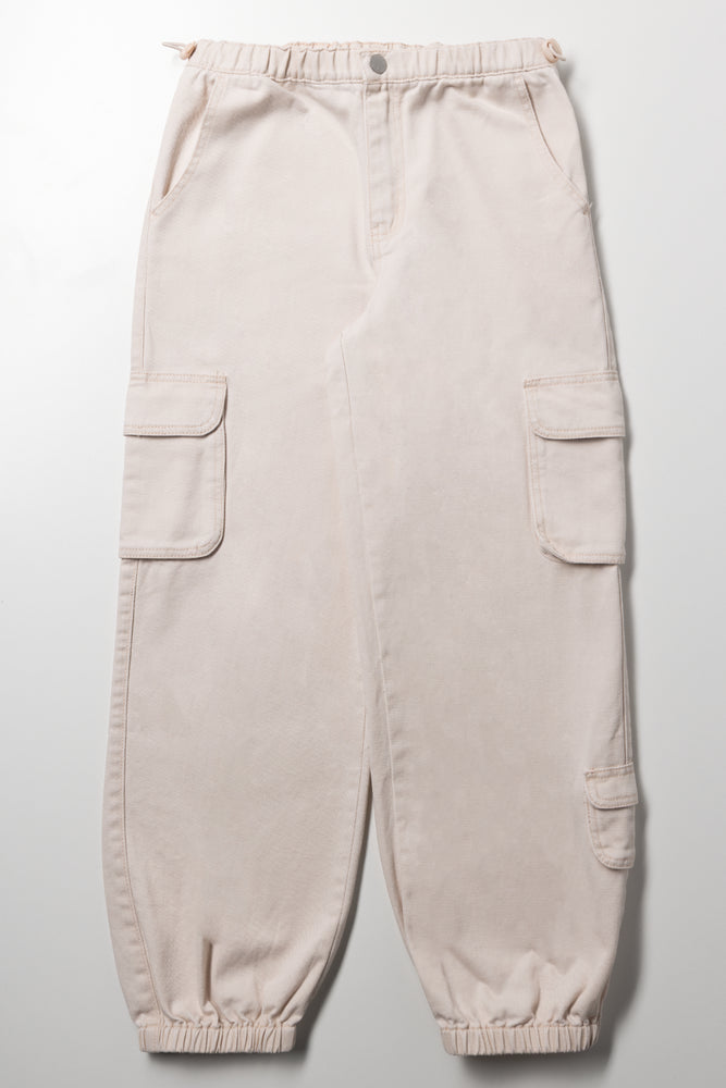 Utility Cargo Pants Natural