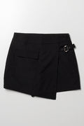 Cargo Skort Black