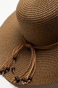 Wide Brim Hat Brown (2)