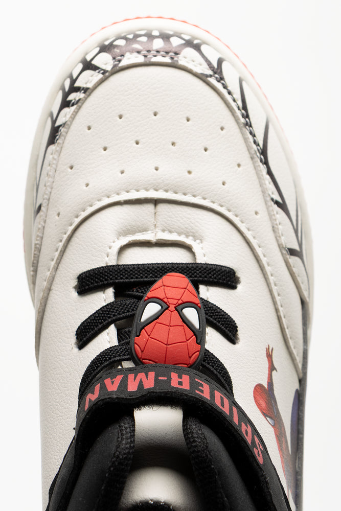 Spider-Man High Top Sneakers Black And White (4)