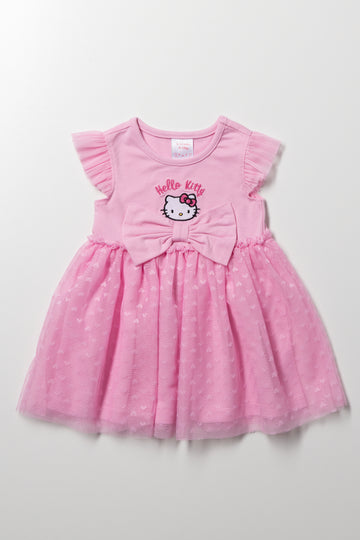 Hello Kitty Tulle Dress Pink