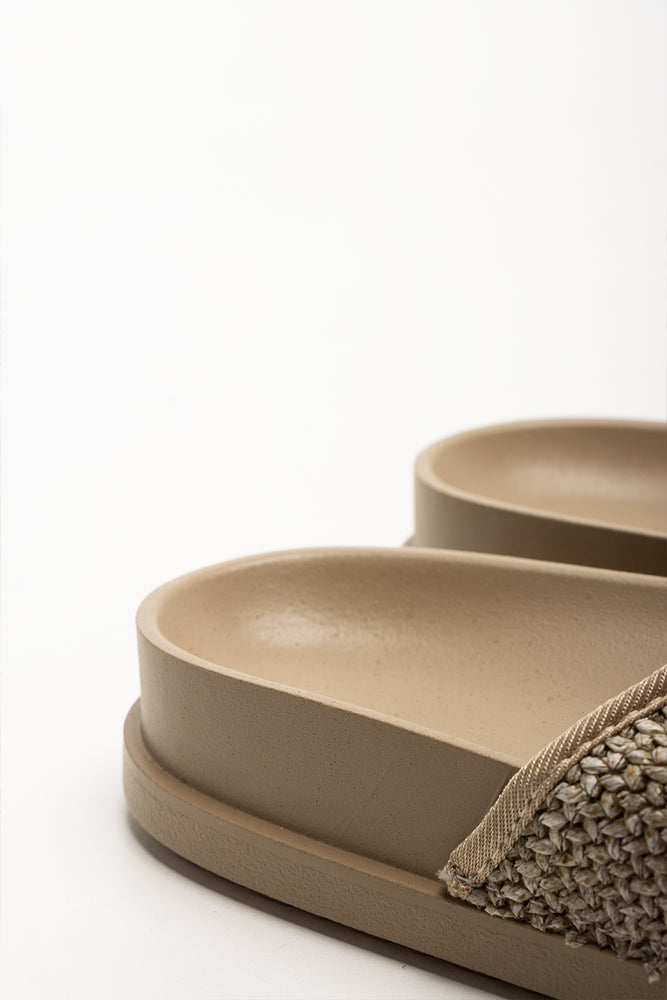Double Buckle Sandal Natural (3)