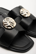 Mule Sandals Black (2)