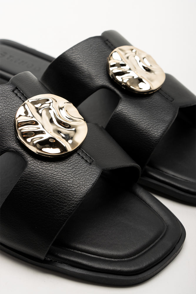 Mule Sandals Black (2)