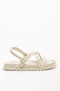 Padded Chunky Sandals White (1)