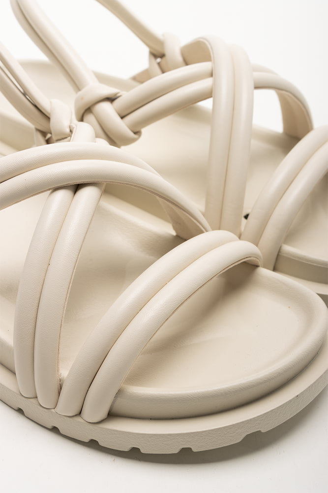 Padded Chunky Sandals White (2)