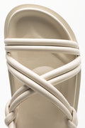 Padded Chunky Sandals White (4)