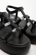Platform Sandals Black (2)