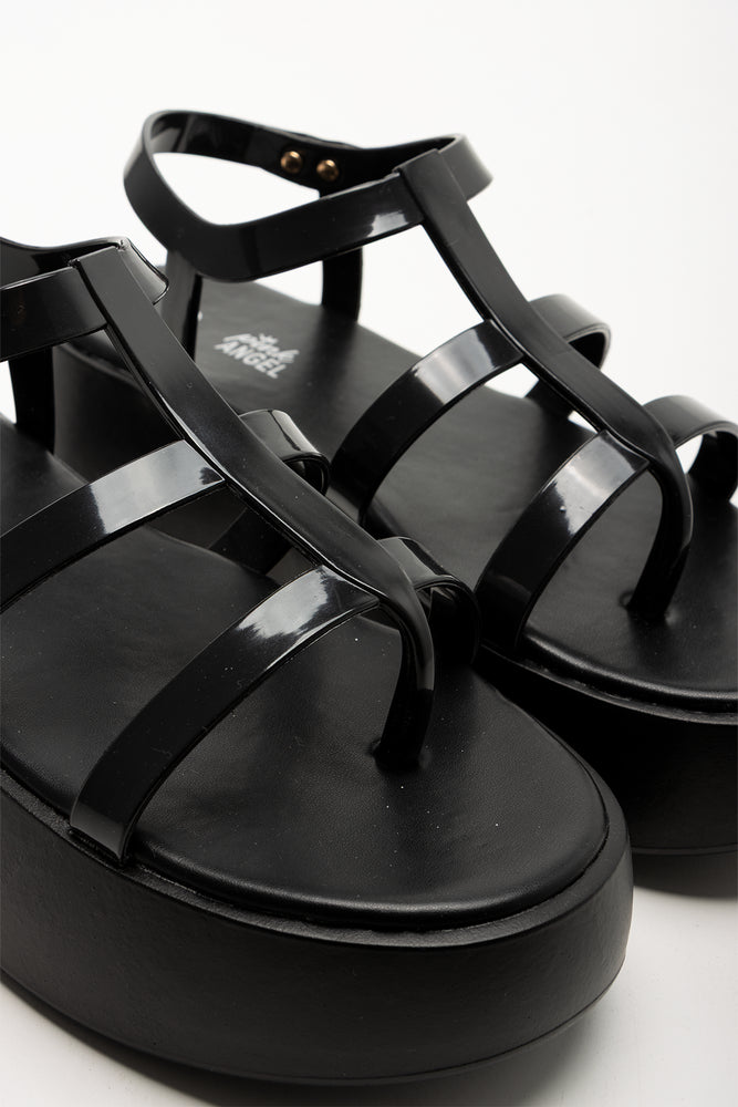 Platform Sandals Black (2)