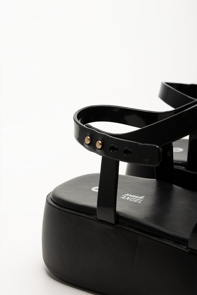 Platform Sandals Black (3)