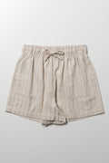 Stripe Shorts Natural