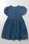Denim Bow Dress Blue (2)