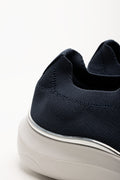 Knit Trainers Navy (3)
