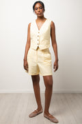 Bermuda Shorts Butter Yellow