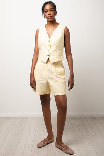 Bermuda Shorts Butter Yellow