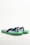 Ombre Flip Flop Blue And Green