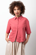 Ballerina Sleeve Shirt Rose Pink