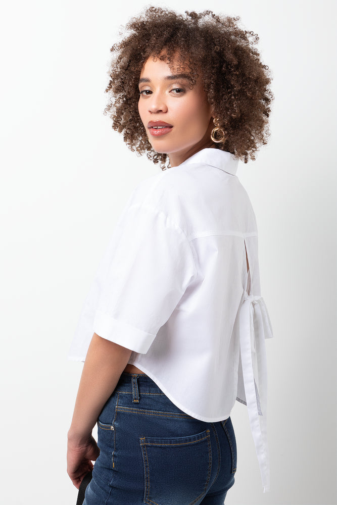 Ballerina Sleeve Shirt White (2)