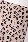 Leopard Flare Leggings Natural (1)