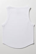 Rib Vest White (2)