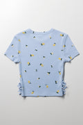 Short Sleeve T-Shirt Blue (2)