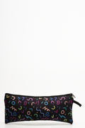 Squiggles Long Pencil Bag Black