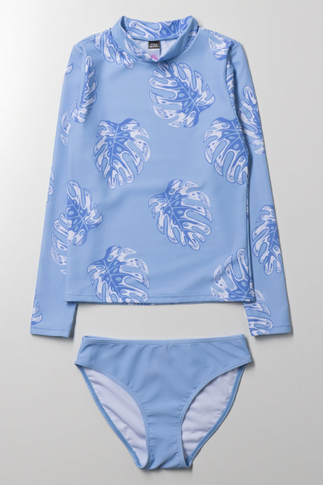 Two Piece Swimsuit Blue
