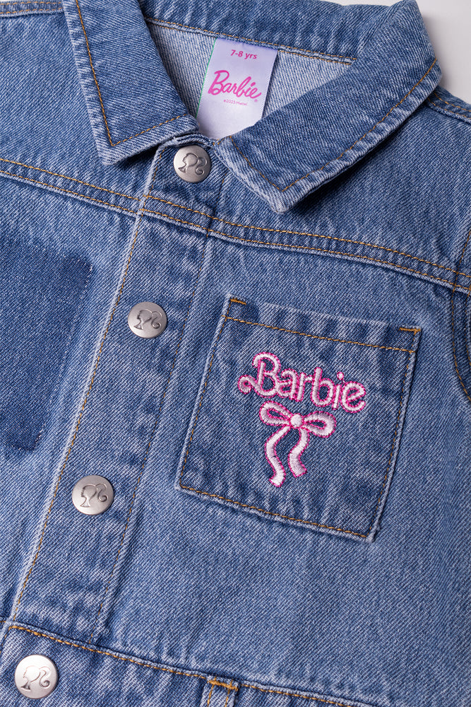 Barbie Utility Dress Blue