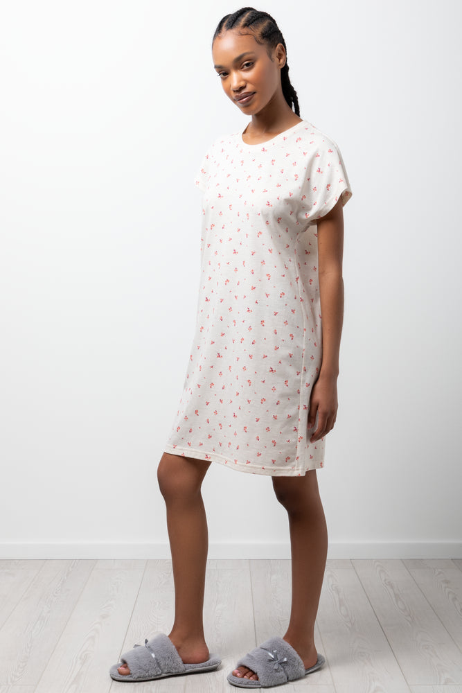 2 Pack Sleepshirts Natural And Peach (1)