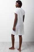 2 Pack Sleep Shirts White And Grey (2)