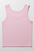 Rib Vest Pink (2)