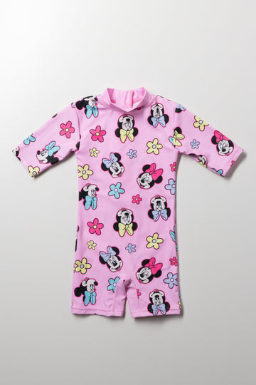 Minnie Mouse Swimsuit Pink