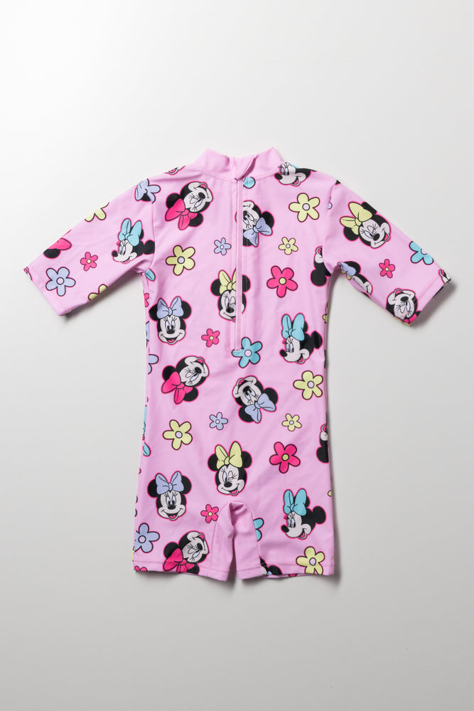 Minnie Mouse Swimsuit Pink (3)