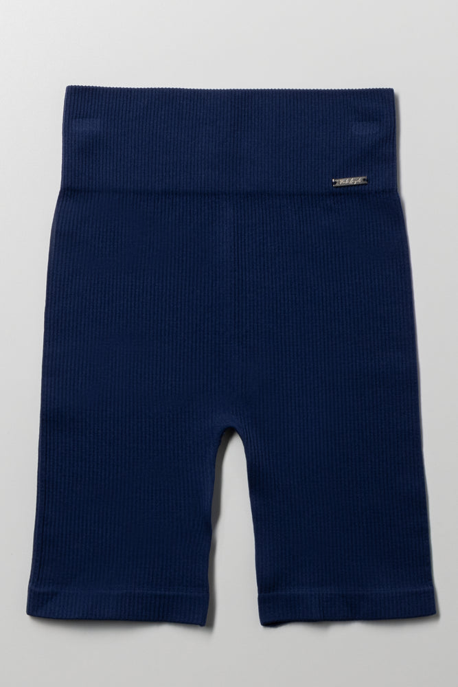 Seamless Cycle Shorts Navy