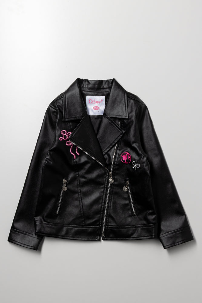 Barbie Biker Jacket Black