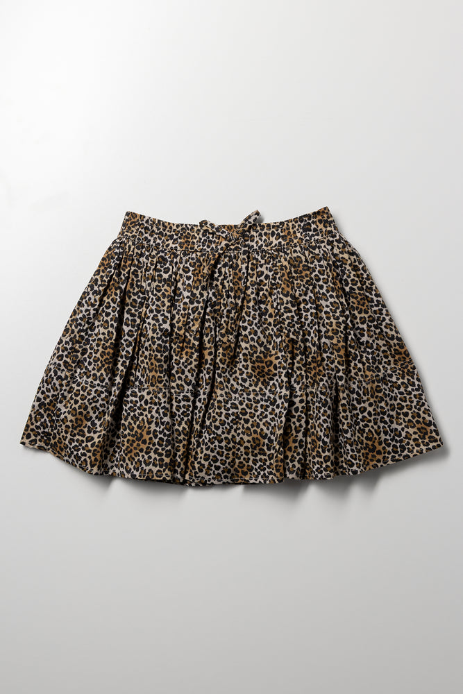 Animal Skorts Brown