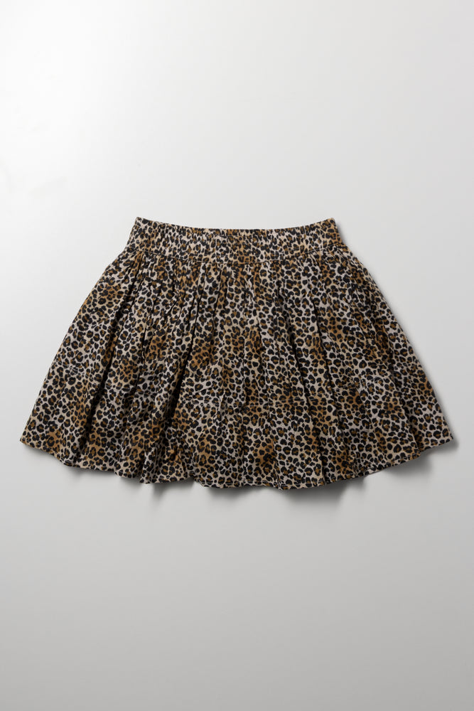 Animal Skorts Brown (2)