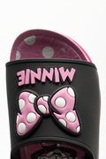 Minnie Mouse Slides Pink & Black (4)