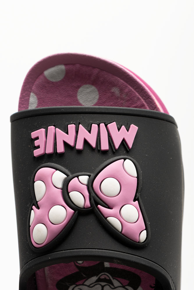 Minnie Mouse Slides Pink & Black (4)
