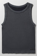 Seamless Vest Dark Grey