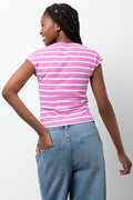 2 Pack T-Shirts White And Pink (2)