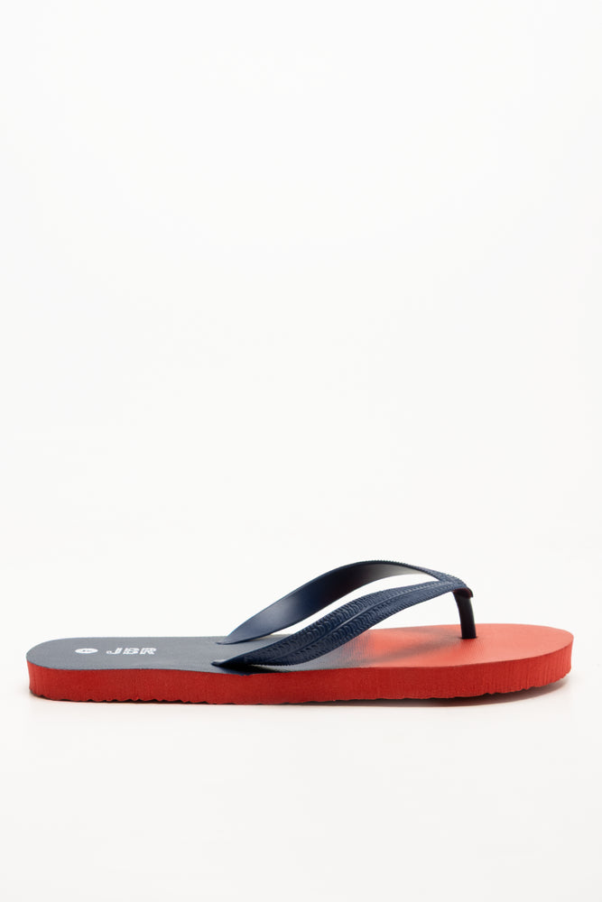 Ombre Flip Flops Red