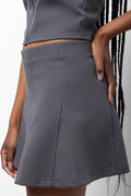 Flare Skirt Grey (3)
