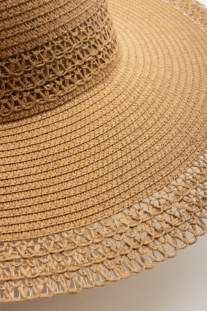 Wide Brim Hat Natural (2)