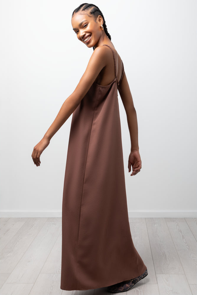 Maxi Dress Brown
