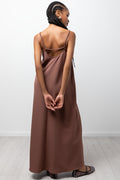 Maxi Dress Brown (2)