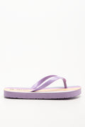 Stripe Flip Flops Lilac (1)