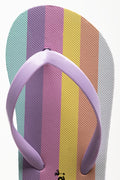 Stripe Flip Flops Lilac (4)