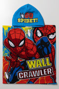 Spider-Man Hooded Towel Red